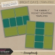 Bright Days Pocket Scrapping Templates Kit