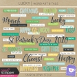 Lucky - Word Art & Tags