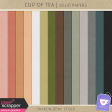 Cup Of Tea - Solid Papers
