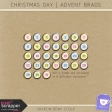 Christmas Day - Advent Brads
