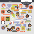 Heartfelt Stickers Kit