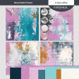 A Glam Affair Mixed Media Papers Kit