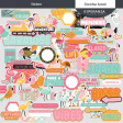 Paradise Splash Stickers Kit