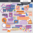 Dino Darling Stickers Kit