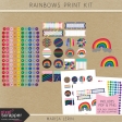 Rainbow Print Kit