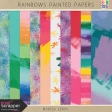 Rainbow Painted Papers Kit