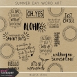 Summer Day Word Art Kit