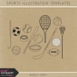 Sports Illustration Templates Kit