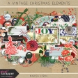 A Vintage Christmas Elements Kit