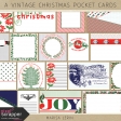 A Vintage Christmas Pocket Cards Kit