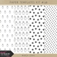 Paper Templates Kit #138