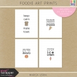 Foodie Art Prints Kit