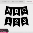 Alpha Template Kit #29 - Banner Serif