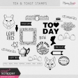 Tea & Toast Stamps Kit