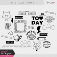 Tea & Toast Stamps Kit