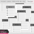 Pocket Card Templates Kit #3 - 3x4