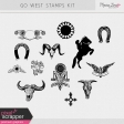 Go West Stamps Kit