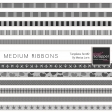 Medium Ribbons Templates Kit #2