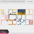 The Good Life: November Quick Pages Kit