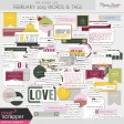 The Good Life: February 2019 Words & Tags Kit