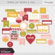 Spring Fields Words & Tags Kit