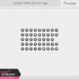 Alpha Template Kit #46