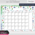 The Good Life: July 2020 Calendars Kit