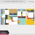 Travelers Notebook Layout Templates Kit #10