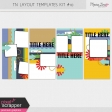 Travelers Notebook Layout Templates Kit #10