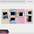 Travelers Notebook Layout Templates Kit #14