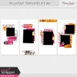Travelers Notebook Layout Templates Kit #17