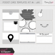 Pocket Card Templates Kit #7 - 4x6