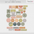 The Good Life: July 2021 Labels Español Kit