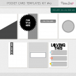 Pocket Card Templates Bundle #10