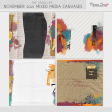 The Good Life: November 2021 Mixed Media Canvases Kit
