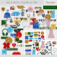 Mix & Match Stickers & Tape Kit