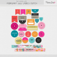 The Good Life: February 2022 Dutch Labels Kit