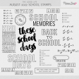 The Good Life: August 2022 School Stamps Kit