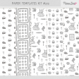 Paper Templates Kit #273