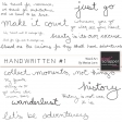 Handwritten Kit #1 - Travel Words