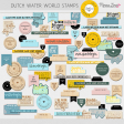 Water World Dutch Word Art Kit