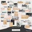 This Is Spooky Dutch Word Art Kit