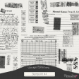 Vintage Ephemera Stamps #4 Kit