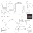 Tea Cup Illustrations Kit