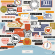 Travel Edition: Italy Labels Kit