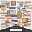 Fieldnotes #14 Dutch Word Art Kit