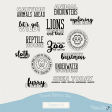 Travel Edition: Zoo Stamps Kit