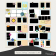 Pocket Overlap Layout Templates #4 Kit