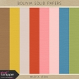 Bolivia Solid Papers Kit
