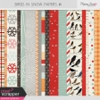 Birds in Snow Papers Kit